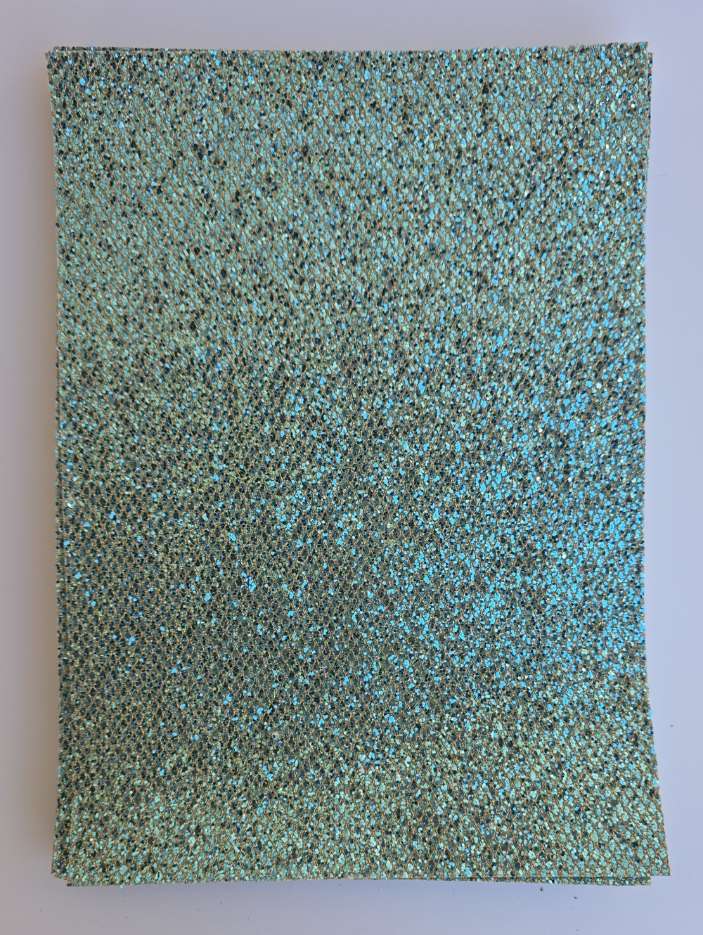 21 Turquoise Mermaid Fabric Sheets- DIY Arts & Crafts
